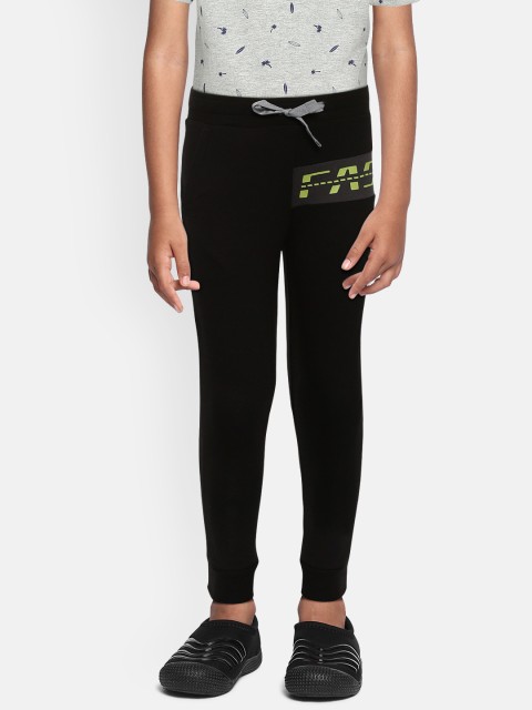 

Sweet Dreams Boys Black Printed Detail Joggers