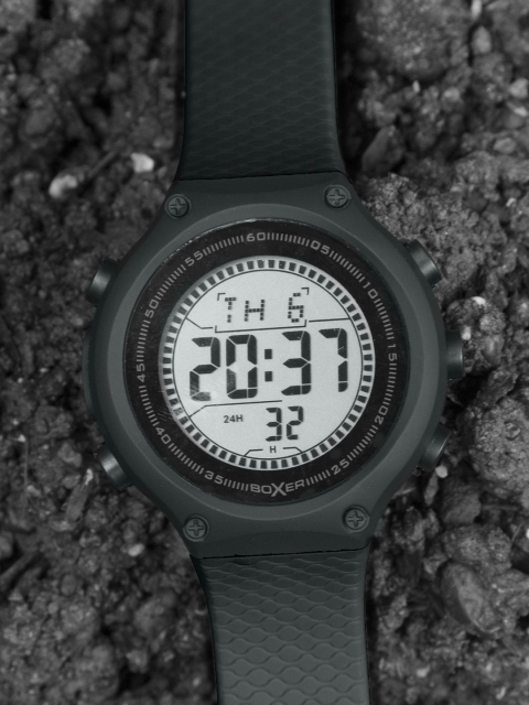 

BOXER Men Black & Grey Digital Watch BXD037