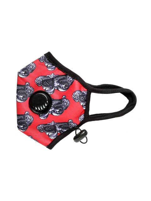

Budweiser Streetwear Co Unisex Red Printed 3 Layer Fabric Face Mask