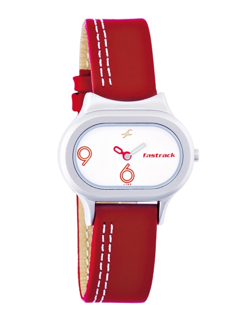 

Fastrack Women White Dial Watch NF2394SL01