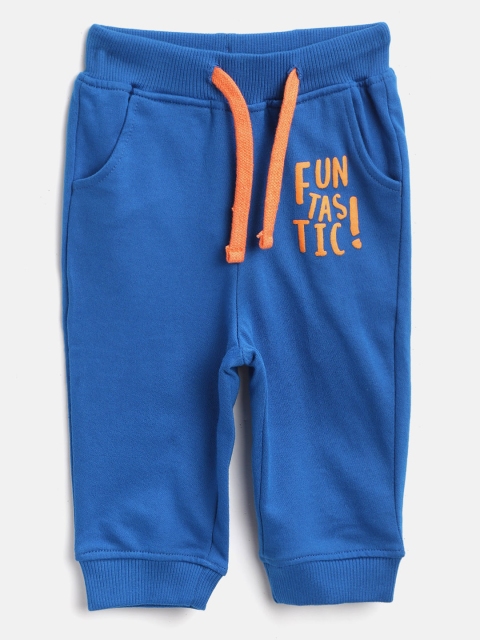 

YK Organic Boys Blue Solid Sustainable Trousers