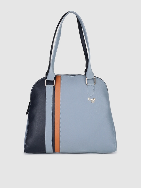 

Baggit Blue & Black Colourblocked Shoulder Bag