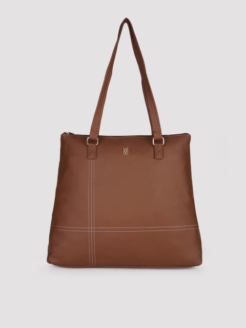 

Baggit Tan Brown Solid Shoulder Bag