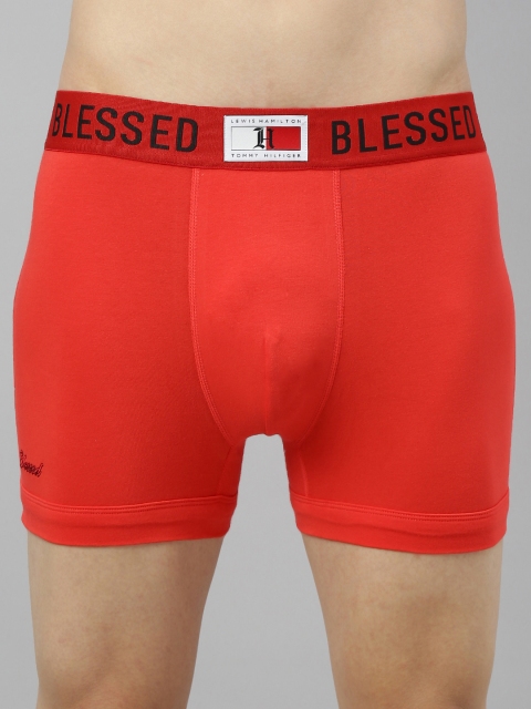

Tommy Hilfiger Men Red Solid Trunks A9AB4182