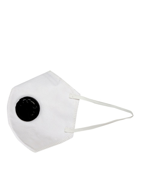 

Pollution Safe Adults White Reusable 5 Layered Protective Outdoor Mask