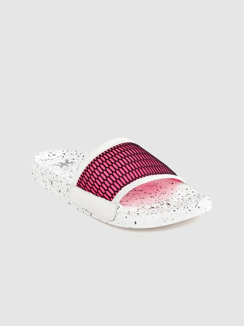 

Kook N Keech Women Pink & Black Woven Design Sliders