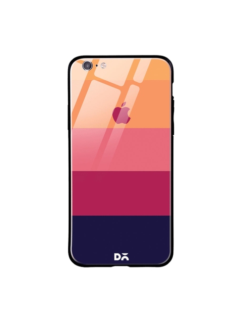 

DailyObjects Blue & Pink Coral Quin iPhone 6 Glass Case Cover