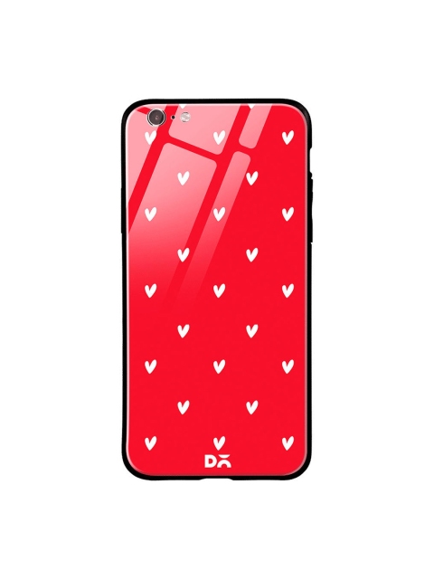 

DailyObjects Unisex Red Printed Bundle Heart Scarlet Glass iPhone 6S Mobile Cover