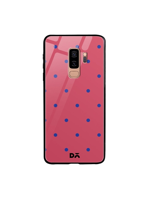 

DailyObjects Pink & Blue Bubbles Candy Samsung Galaxy S9 Plus Glass Case Cover