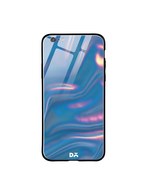 

DailyObjects Blue & Pink Holo Satin iPhone 6 Glass Case Cover