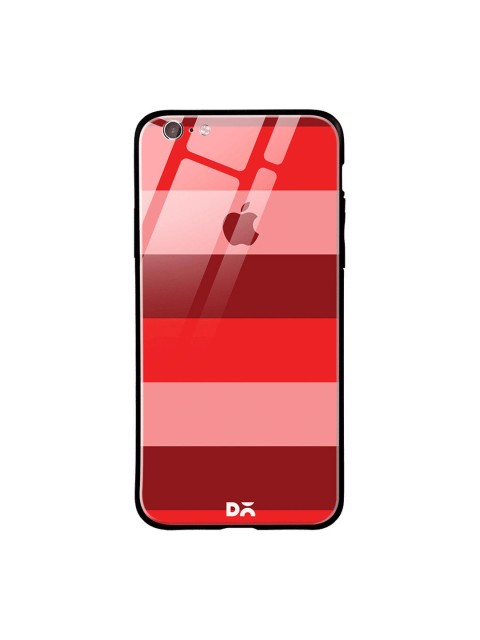 

DailyObjects Red & Burgundy Berry Lines iPhone 6 Glass Case Cover