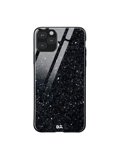 

DailyObjects Black Starry Sky iPhone 11 Pro Max Glass Case Cover