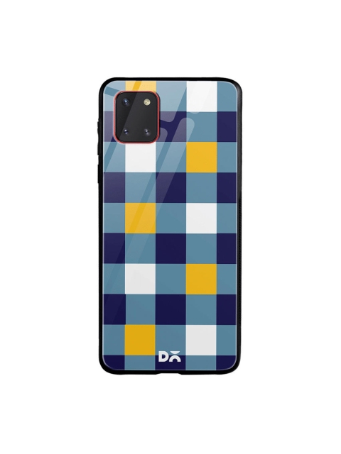 

DailyObjects Blue & White Quartet Checks 1 Samsung Galaxy Note 10 Lite Glass Case Cover