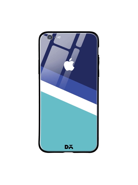 

DailyObjects Blue & White Aqua Angles iPhone 6S Glass Case Cover
