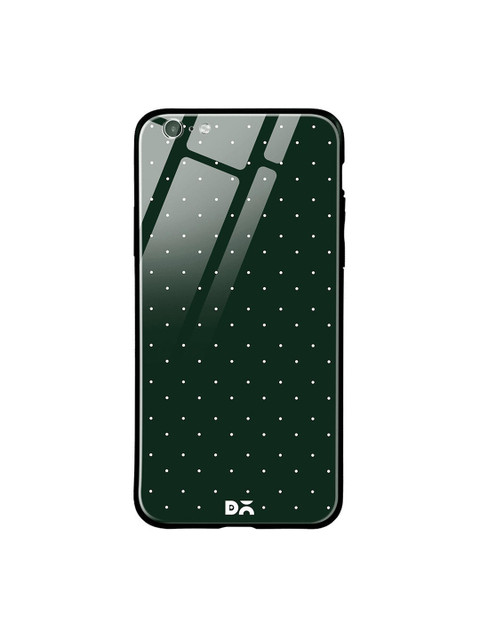 

DailyObjects Green & White Constellation Dots iPhone 6 Glass Case Cover