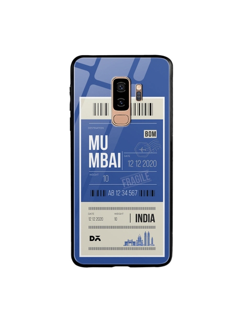 

DailyObjects Blue & White Mumbai City Tag Samsung Galaxy S9 Plus Glass Case Cover