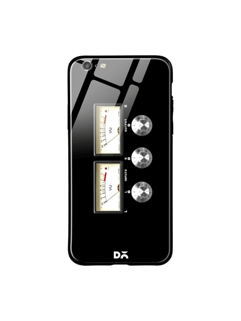 

DailyObjects Unisex Black & Off-White Amp iPhone 6 Glass Case Cover