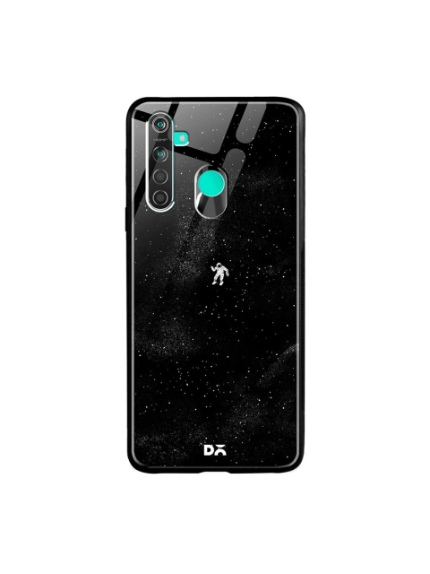 

DailyObjects Black & White Gravity Oppo Realme 5 Glass Case Cover