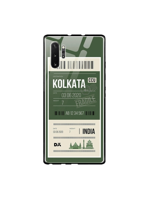 

DailyObjects Green & White Samsung Galaxy Note 10 Plus Glass Case Cover