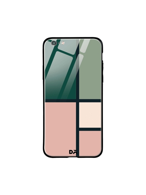 

DailyObjects Green Printed Window iPhone 6S Glass Mobile Cover