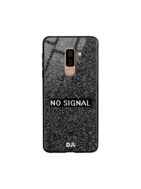 

DailyObjects Black & White No Signal Samsung Galaxy S9 Plus Glass Mobile Case Cover