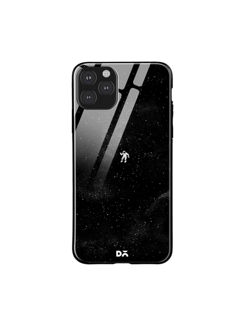 

DailyObjects Black Gravity iPhone 11 Pro Max Glass Case Cover