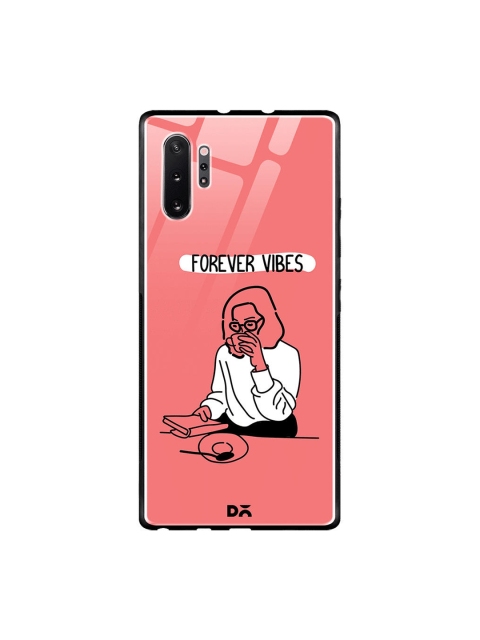 

DailyObjects Pink & White Forever Vibes Samsung Galaxy Note 10 Plus Glass Case Cover