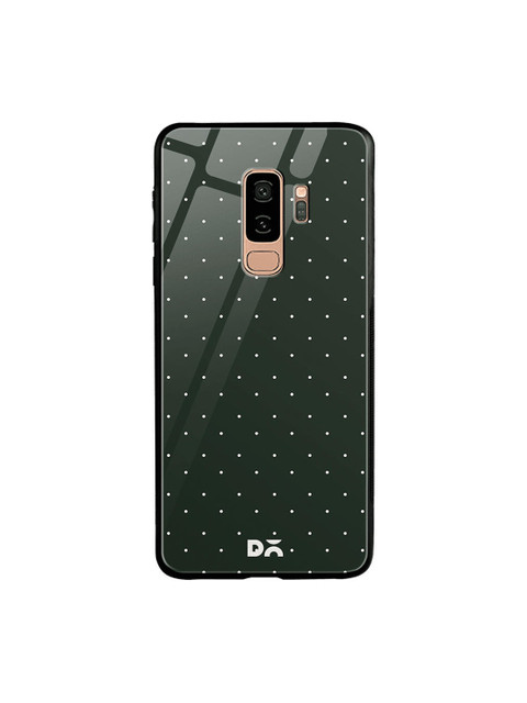 

DailyObjects Green & White Constellation Dots Samsung Galaxy S9 Plus Glass Case Cover