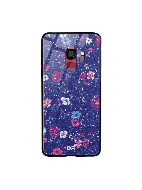 

DailyObjects Blue & Pink Samsung Galaxy S9 Glass Case Cover