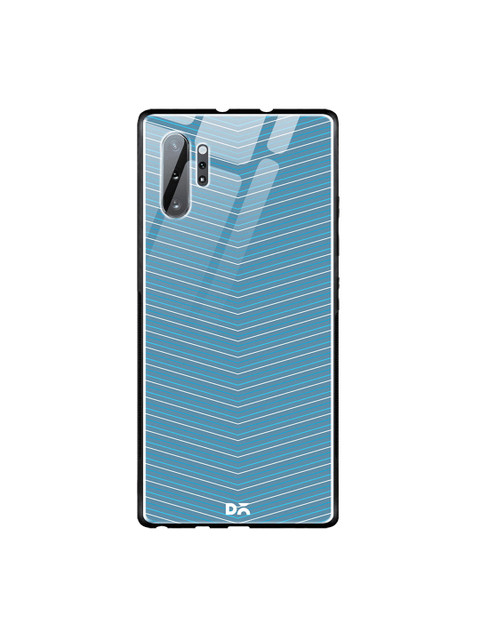 

DailyObjects Blue & White Blueberry Broken Twills Samsung Galaxy Note 10 Plus Glass Case Cover