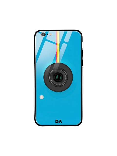 

DailyObjects Blue & Black Polaroid Camera iPhone 6 Glass Case Cover