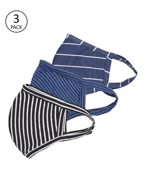 

Mast & Harbour Adults Pack of 3 Reusable 3-Layer Outdoor Masks, Multi