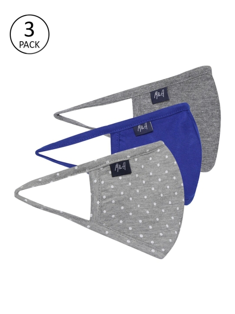 

Mast & Harbour Adults Multicoloured Pack of 3 Reusable 3-Layer Outdoor Masks, Multi