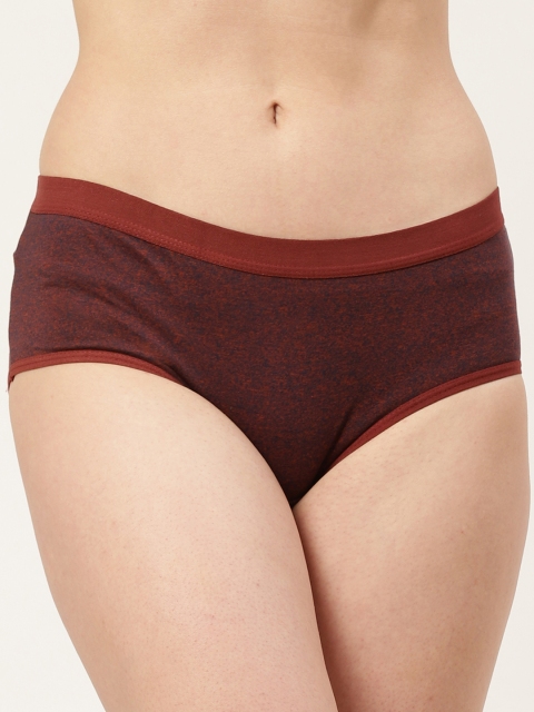 

Leading Lady Women Maroon Solid Hipster RAVE-6-S
