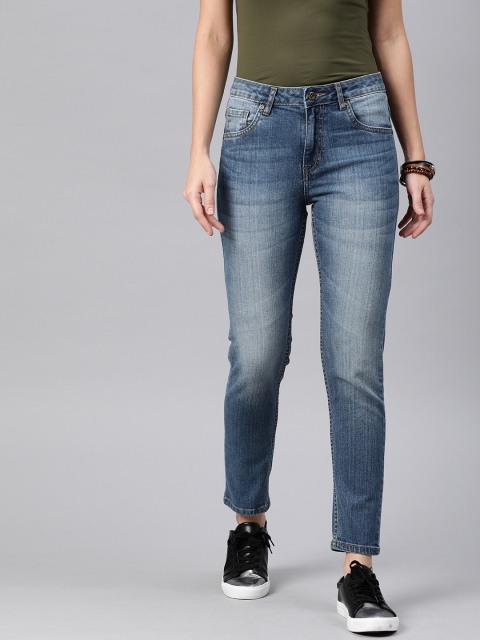 

Roadster Women Blue Skinny Fit Mid-Rise Clean Look Jeans