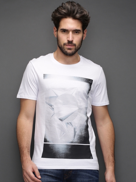 

SELECTED White York Printed T-shirt