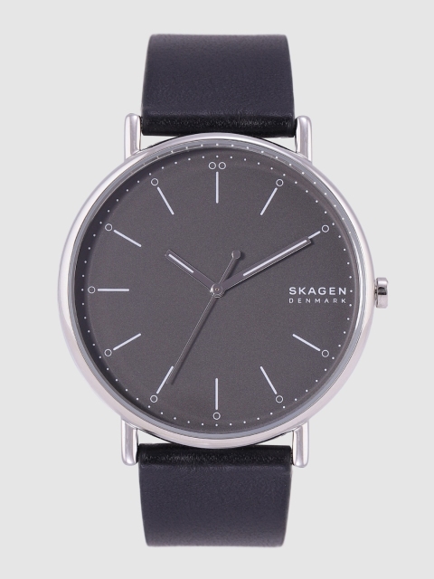 

SKAGEN Men Grey Analogue Leather Watch SKW6528_SOR