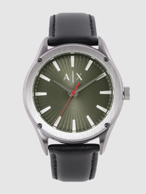 

Armani Exchange Men Green Patterened Analogue Watch AX2806