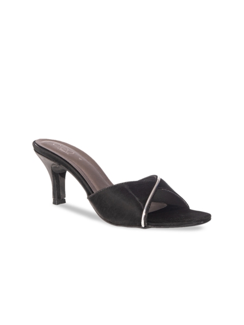 

Khadims Women Black Solid Slim Heels