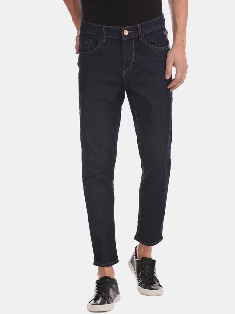 

Flying Machine Men Navy Blue Slim Fit Mid-Rise Clean Look Jeans