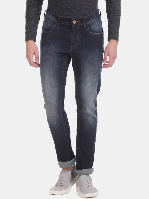 

Flying Machine Men Blue Slim Fit Mid-Rise Clean Look Jeans