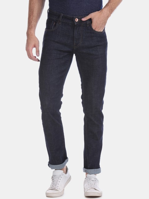 

Flying Machine Men Blue Slim Fit Mid-Rise Clean Look Jeans
