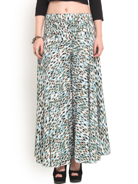 

Trend Arrest Multicoloured Printed Palazzo Trousers, Multi