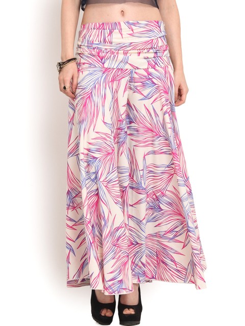 

Trend Arrest White Printed Palazzos