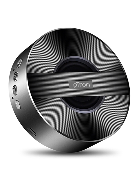 

pTron Black Musicbot Compact Bluetooth Speaker with Built-in Mic