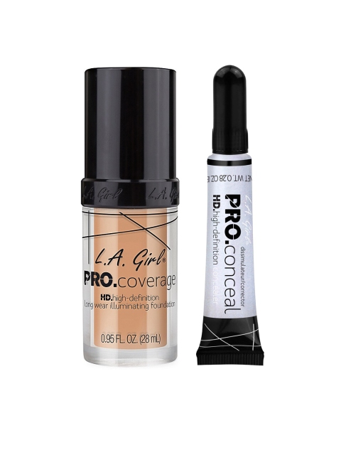 

L.A Girl Set of Foundation and Concealer, Beige