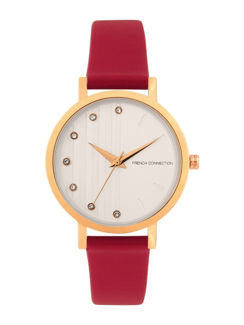 

French Connection Women Off-White Analogue Watch FC20-63D