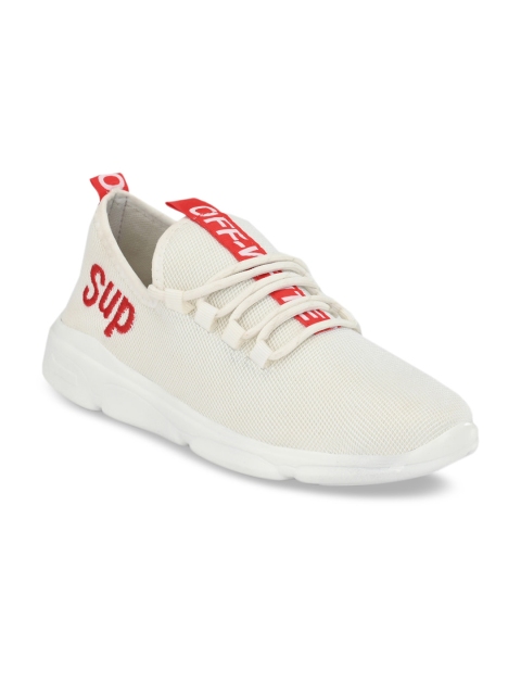 

Mactree Men White Sneakers