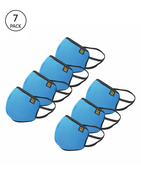 

EUME Unisex Blue 7 Pcs 4 Ply Protective Outdoor Masks