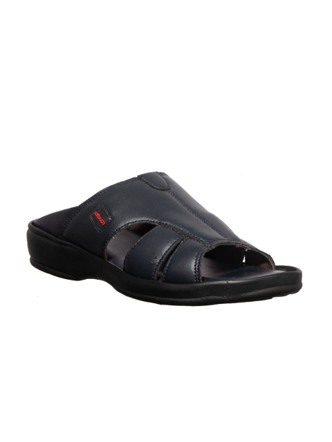 

Khadims Men Navy Blue Comfort Sandals